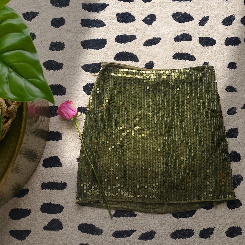 Sequence Mini high wait skirt